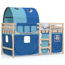 VidaXL 3283845 lettino per bambini Blu Poliestere