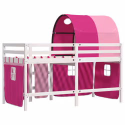 VidaXL 3283858 lettino per bambini Rosa Poliestere - Vista aggiuntiva 6