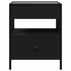 VidaXL 3284101 comodino Nero - Vista aggiuntiva 6