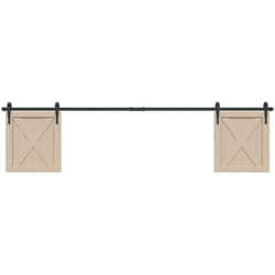 Kit Anta Scorrevole Armadio in Acciaio al Carbonio 113 cm Vidaxl 4335