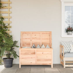 Scatola Cuscini da Esterno 99x50x56,5 cm Legno Massello Abete Vidaxl 421463