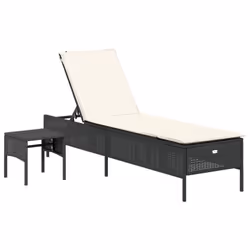 VidaXL 3284263 sedia da esterno Salone Seduta imbottita Rattan sintetico, Acciaio Crema, Bianco - Vista aggiuntiva 6