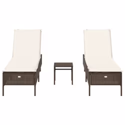 VidaXL 3284264 sedia da esterno Resina, Acciaio Crema, Bianco - Vista aggiuntiva 3