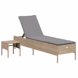 VidaXL 3284266 sedia da esterno Salone Seduta imbottita Rattan sintetico, Acciaio Grigio - Vista aggiuntiva 7