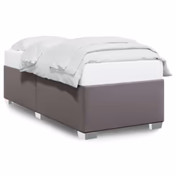 vidaXL Giroletto Grigio 80x200 cm in Similpelle - Vista aggiuntiva 2
