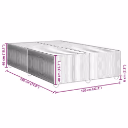 VidaXL 3284994 rete a doghe - Vista aggiuntiva 8
