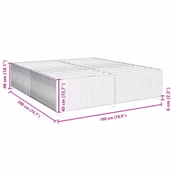 VidaXL 3285024 rete a doghe - Vista aggiuntiva 8