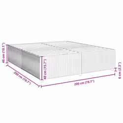 VidaXL 3285032 rete a doghe - Vista aggiuntiva 8