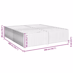 VidaXL 3285033 rete a doghe - Vista aggiuntiva 8