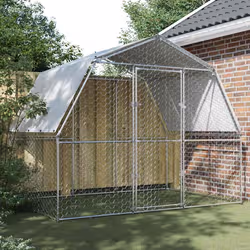 VidaXL 3294910 gabbia e habitat per animali di piccola taglia Argento - Vista aggiuntiva 2