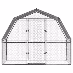 VidaXL 3294910 gabbia e habitat per animali di piccola taglia Argento - Vista aggiuntiva 4