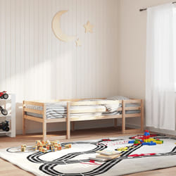 vidaXL Giroletto per Bambini 90x200 cm in Legno Massello di Pino