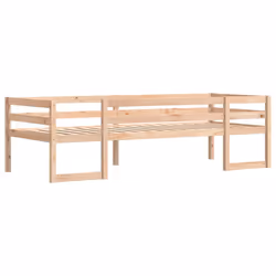 vidaXL Giroletto per Bambini 90x200 cm in Legno Massello di Pino - Vista aggiuntiva 3