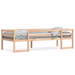 vidaXL Giroletto per Bambini 75x190 cm in Legno Massello di Pino - Vista aggiuntiva 2