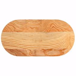 VidaXL 4009073, Legno, Marrone, Rotondo, Interno, 400 mm, 40 mm