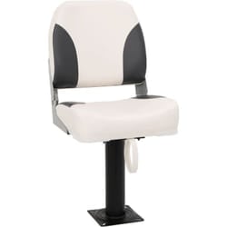 Vidaxl - Set Sedile Barca Pieghevole 2pz Schienale Basso con Cinghia