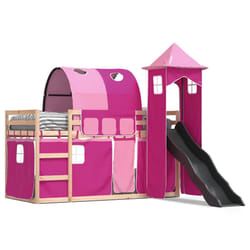 VidaXL 3284172 letto a castello e a soppalco