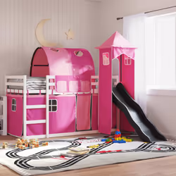 Questo letto a castello in legno è elegante e multifunzionale, e rappresenta un complemento perfetto per qualsiasi stanza con ...