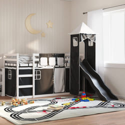 VidaXL 3284200 letto a castello e a soppalco