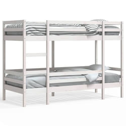 VidaXL 3284225 letto a castello e a soppalco