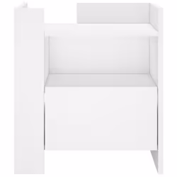 VidaXL 848276 comodino Bianco - Vista aggiuntiva 4