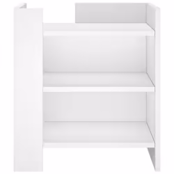 VidaXL 848290 comodino Bianco - Vista aggiuntiva 4