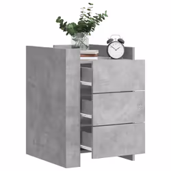 VidaXL 848307 comodino Colore cemento