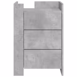 VidaXL 848307 comodino Colore cemento - Vista aggiuntiva 4