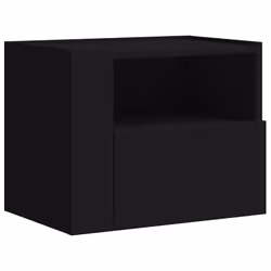 VidaXL 848314 comodino Nero - Vista aggiuntiva 4