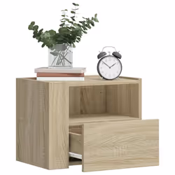VidaXL 848316 comodino Quercia