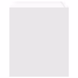 VidaXL 848325 comodino Bianco - Vista aggiuntiva 5