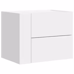 VidaXL 848326 comodino Bianco - Vista aggiuntiva 5