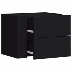 VidaXL 848327 comodino Nero - Vista aggiuntiva 6