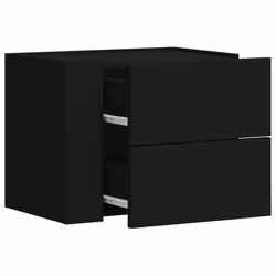 VidaXL 848328 comodino Nero - Vista aggiuntiva 5