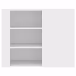 VidaXL 848423 scaffale Legno Bianco - Vista aggiuntiva 4