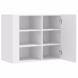 VidaXL 848423 scaffale Legno Bianco - Vista aggiuntiva 7