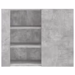 VidaXL 848426 scaffale Legno Grigio - Vista aggiuntiva 4
