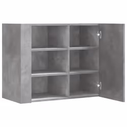 VidaXL 848426 scaffale Legno Grigio - Vista aggiuntiva 7