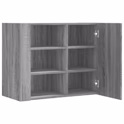 VidaXL 848428 scaffale Legno Grigio - Vista aggiuntiva 7