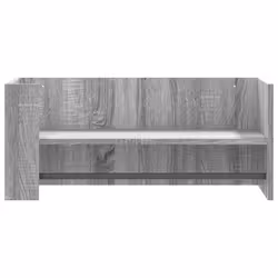 VidaXL 848456 scaffale Legno Grigio - Vista aggiuntiva 4