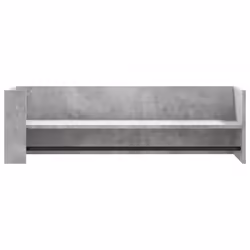 VidaXL 848461 scaffale Legno Grigio - Vista aggiuntiva 4