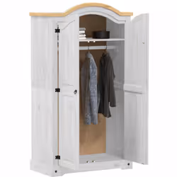 VidaXL 4012155 armadio/guardaroba per camera da letto Bianco - Vista aggiuntiva 3