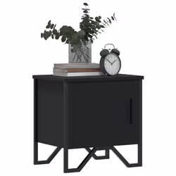 VidaXL 848515 comodino Nero - Vista aggiuntiva 4