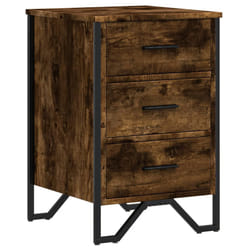 VidaXL 848526 comodino Quercia