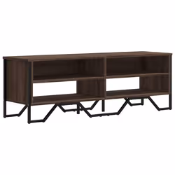 vidaXL Mobile Porta TV Rovere Marrone 122x34x41cm in Legno Multistrato - Vista aggiuntiva 2