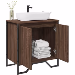 Questo mobile lavabo per il bagno è un'ottima aggiunta al vostro bagno, conferendo un aspetto ordinato e suggestivo! Material ...