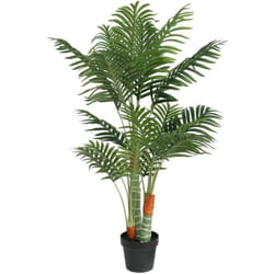 Vidaxl - Palma Artificiale con 3 Tronchi Verde 120 cm in pp