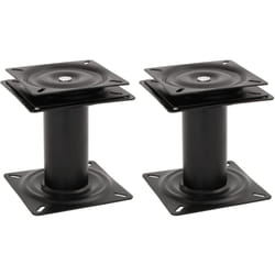 Supporti Sedile Barca 2pzcon Sedile Girevole a 360° in Acciaio Vidaxl