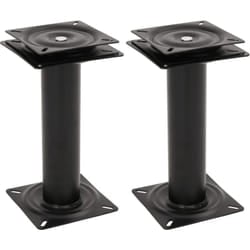 Supporti Sedile Barca 2pzcon Sedile Girevole a 360° in Acciaio Vidaxl