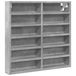 VidaXL 847929 scaffale Legno Grigio